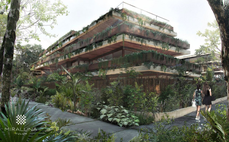 Planta Baja con jardín y piscina en Essentia Tulum