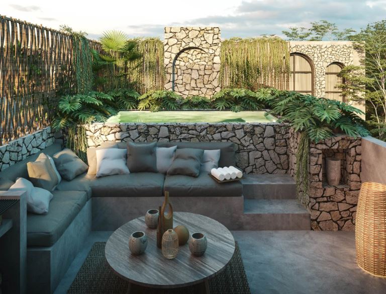 Zona exterior Kanta Tulum