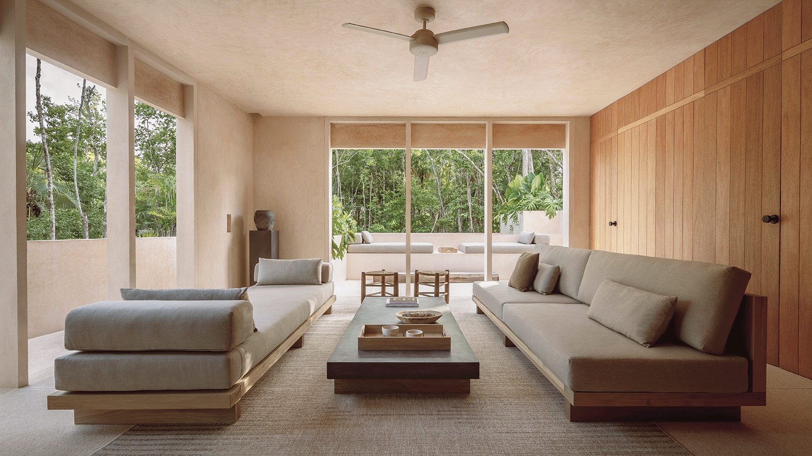 terraza exterior cubierta candela