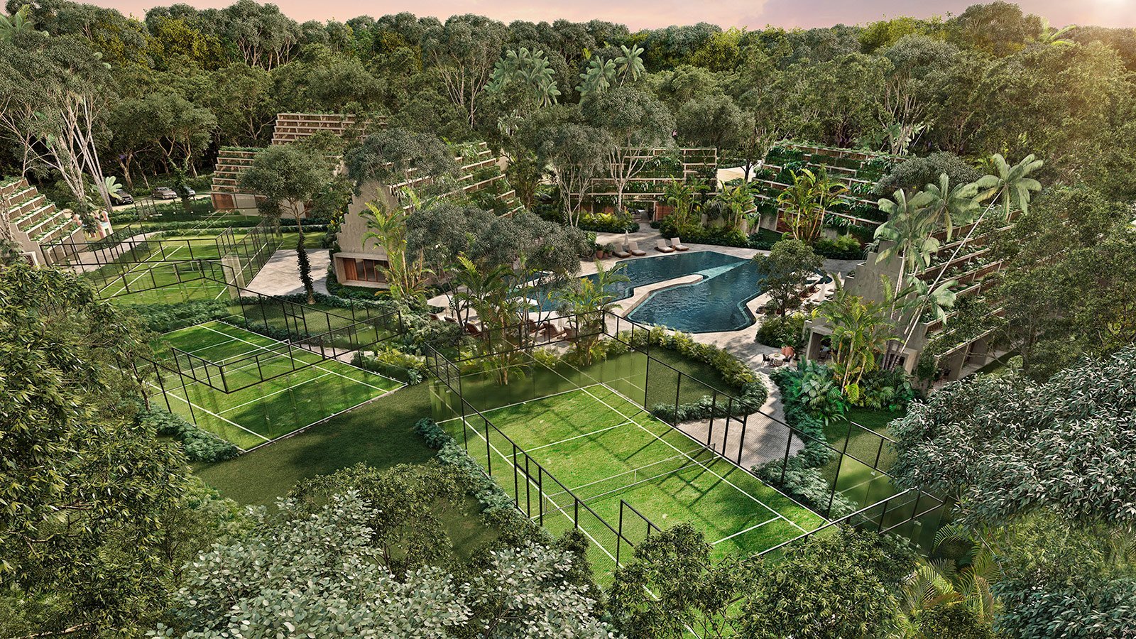 Residential Land for Sale in a Gated Community in Tulum